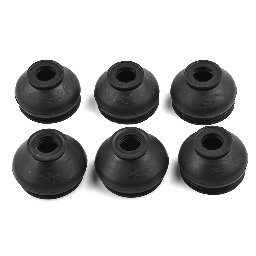 

Car Dust Boot Covers Cap Accessories Tie Rod End Universal Vehicle 6 Pcs/set Gaiters Replacement Hight Quality