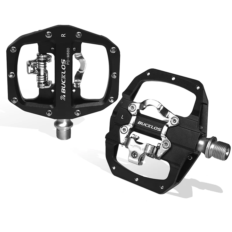 Mountain Bike Self-Lock Pedal Sealed Bearing MTB Lock Pedal for SPD Ultralight D