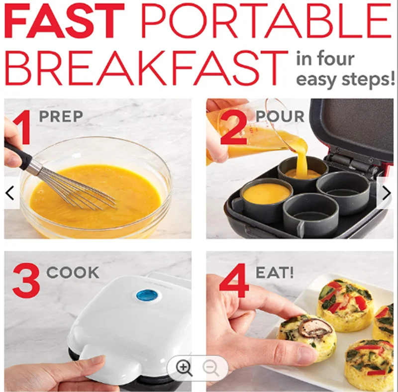 Multi Non-stick Plates Family Hamburger Sandwich Maker Smart Mini Detachable Egg Breakfast Sandwich Makers 3