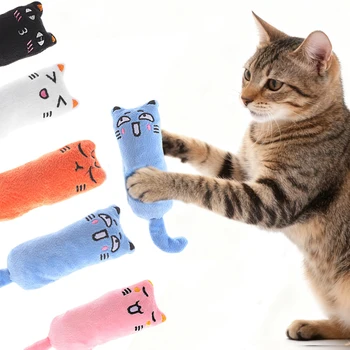 Mini Plush Interactive Catnip Toy 1