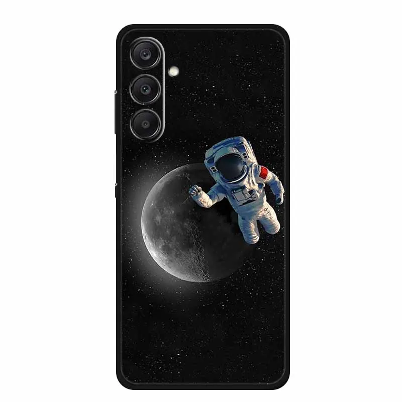 Cool Astronaut Space Soft Silicone TPU Phone Case