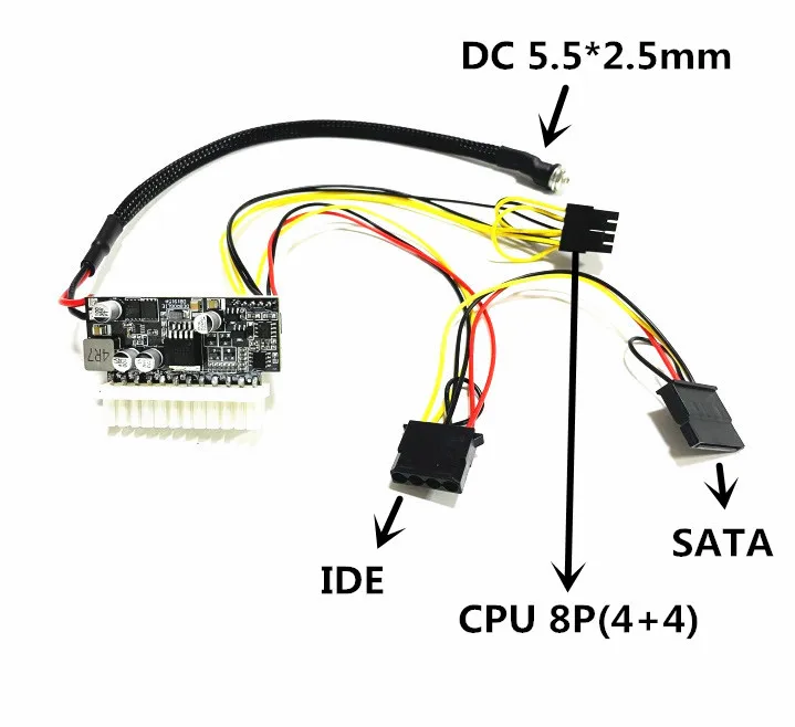 alimentação PSU, Pico ATX, 24Pin, Mini ITX
