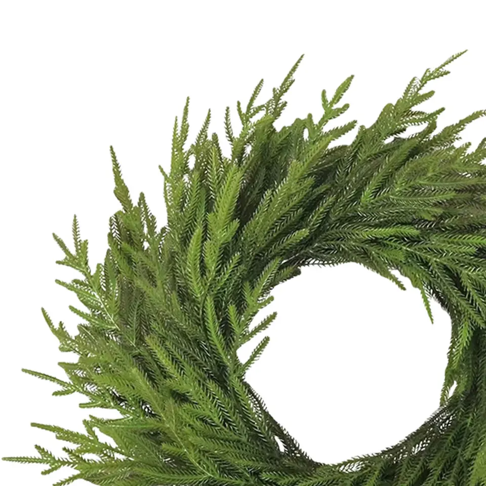 Realistic Norfolk Pine Garland for Holiday Decor