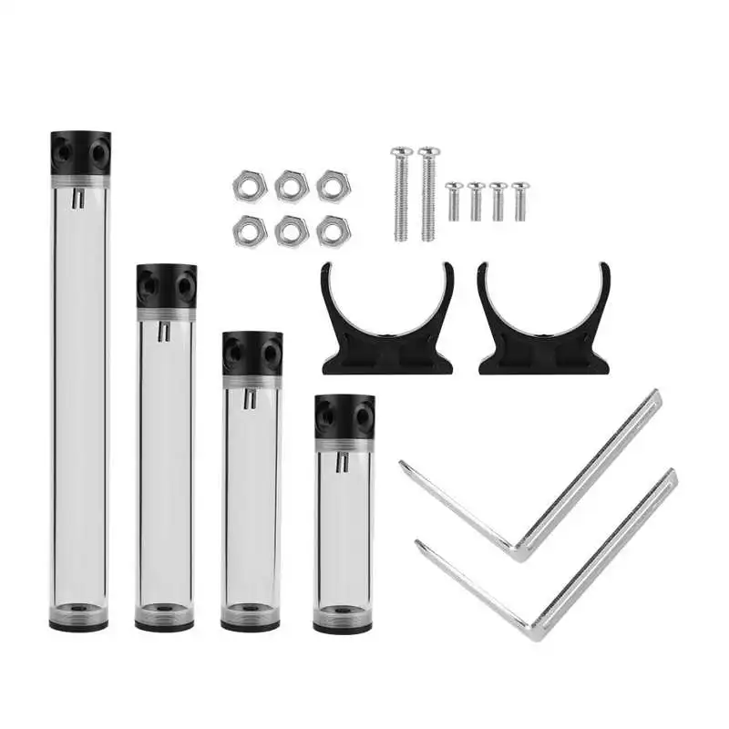 PC Water Cooling Reservoir - 190mm POM Cylindrical Tank With G1/4 Thread For CPU Cooling Systems