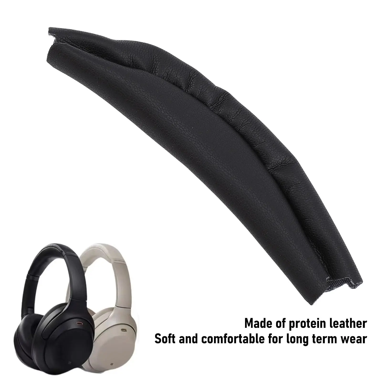 Replacement Headband Pad for Sony WH-1000XM3 WH-1000XM4 Wireless Headphones, DIY Headphone Head Top Cushion