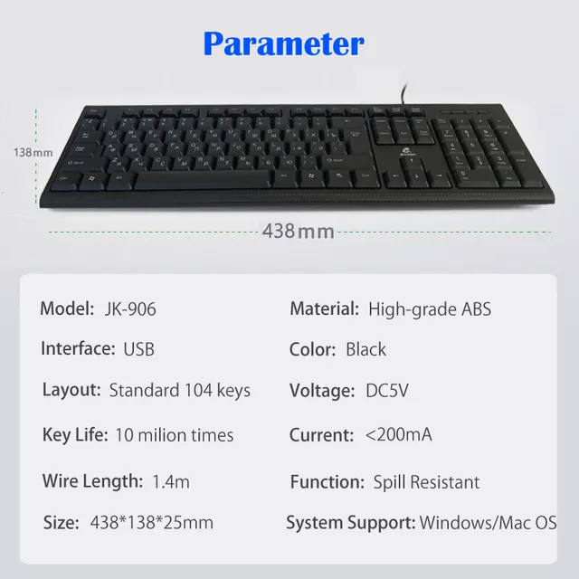 Standard Computer Keyboard Dimensions