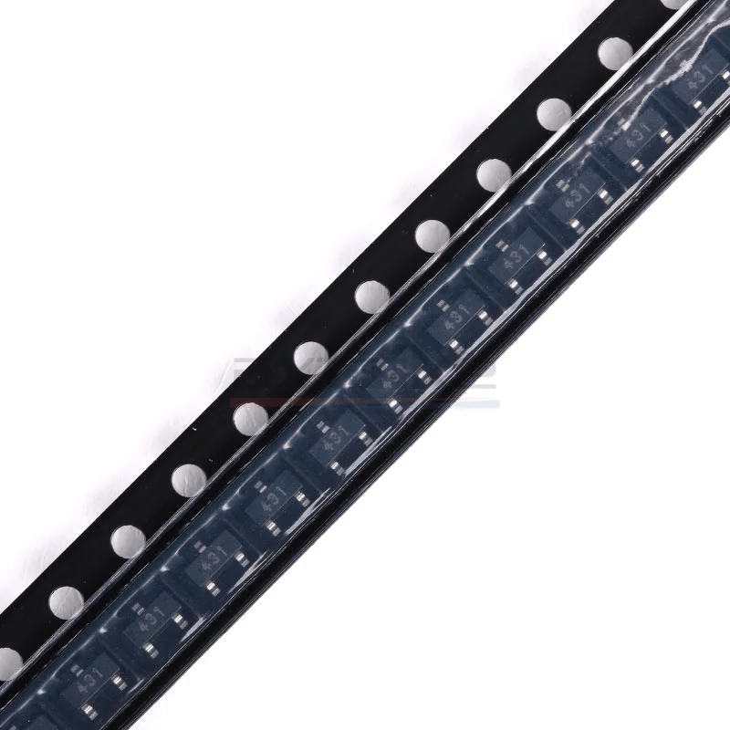 TL431 CJ431 TL431A WS431 431 SOT23 SOT89 TO92 DIP SMD 0.5% 2.5V-36V 100mA Adjustable Voltage Reference Chip IC Transistor 50PCS voltage regulator ic