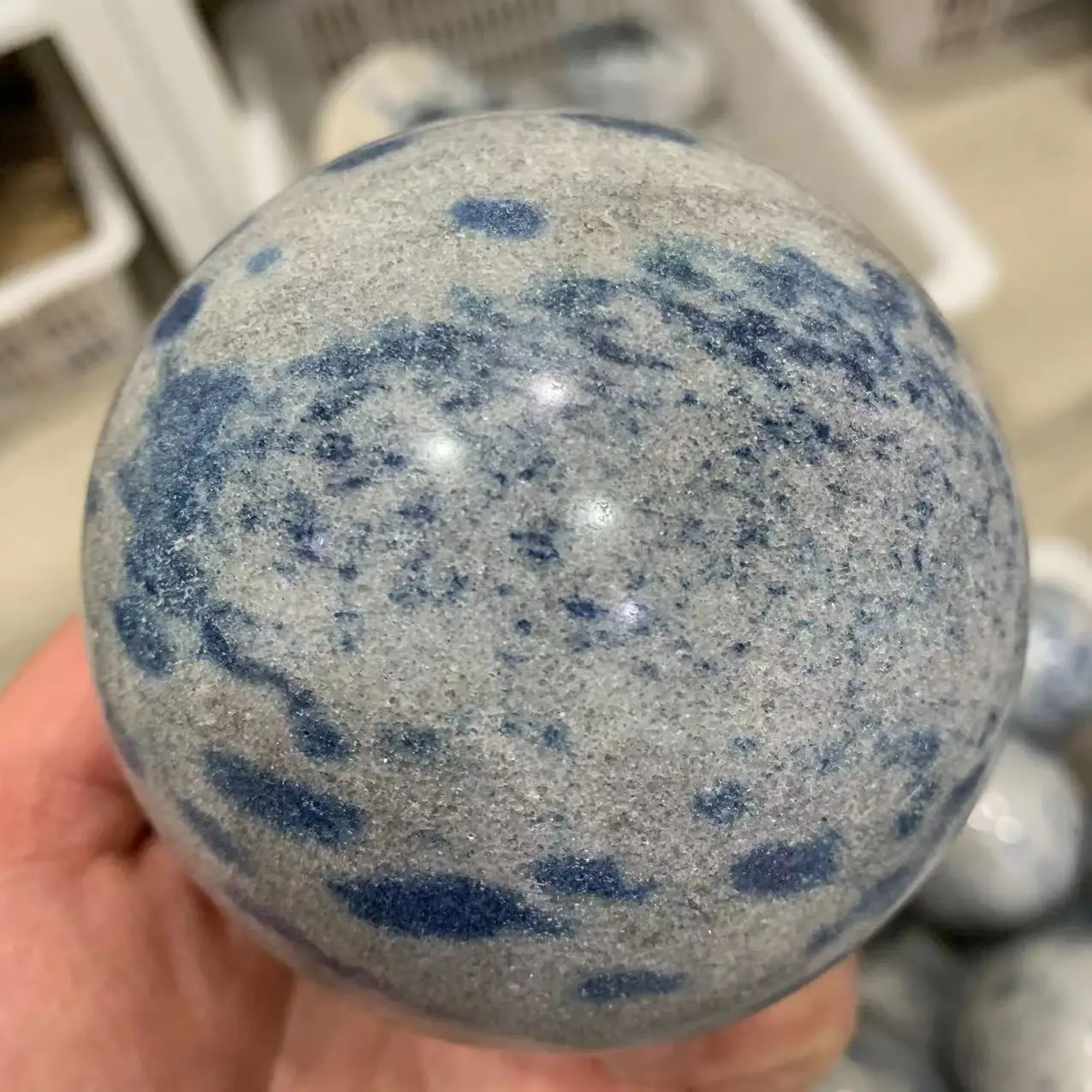 Natural k2 Stone Ball Crystal Energy Ore Home Decoration Mineral Specimen Healing Ornaments 6