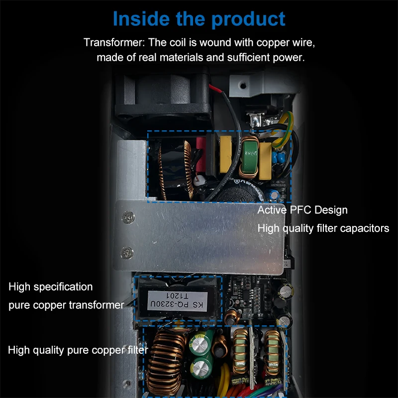 플렉스 1U 450W 90V-264V P4 ATX 전원 공급 장치, 고품질 스위칭 전원 공급 장치, 12V, 핫 세일 제품