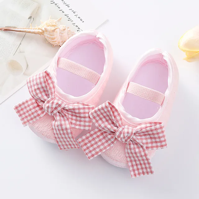 New Baby Girls First Walkers Soft Toddler Shoes Infant Toddler Walkers Shoes Bowknot Casual Princess Shoes кроссовки детские 4