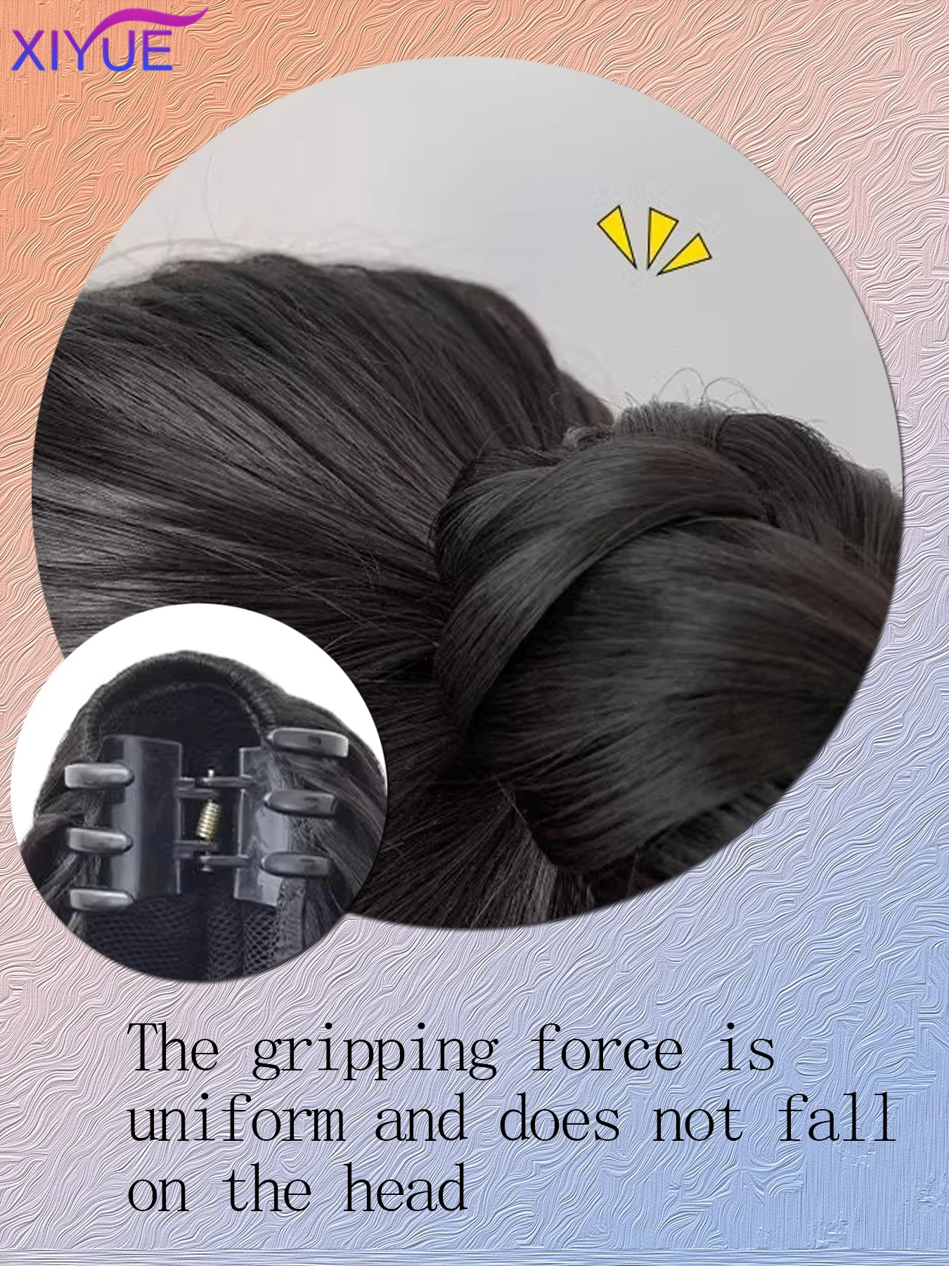 XIYUE Synthetic Long Braided Ponytail Hair Extensions for Women Pony Tail with Hair Rope High Temperature Fiber