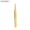 NAGARAKU 20 PCs N-series Tweezers For Eyelash Extension Fans-making Tweezers Volume Fans Eyelash Tweezers 3D Accurate Tweezers 6