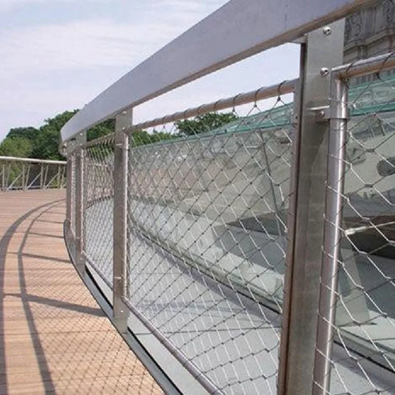 Flexible Stainless Steel Protection Safety Window Netting with Ferrule