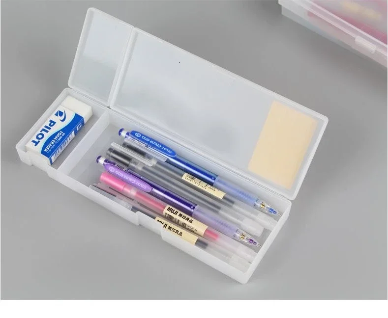 MUJIs Plastic Pencil Box Pen Case Japan