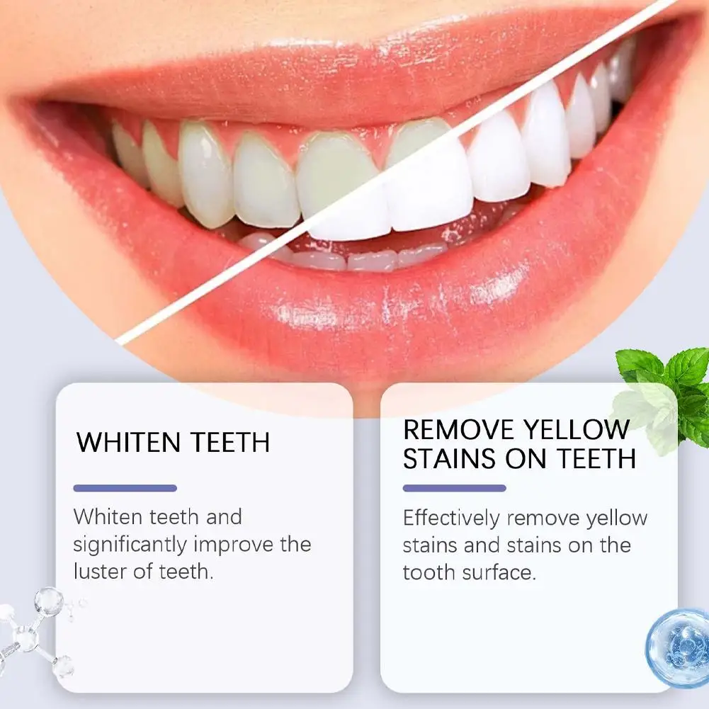 Natural Hydroxyapatite Toothpaste Gentle Mint Breath Refreshing Brightening Intensives Stain Removal Oral Cleaning Care