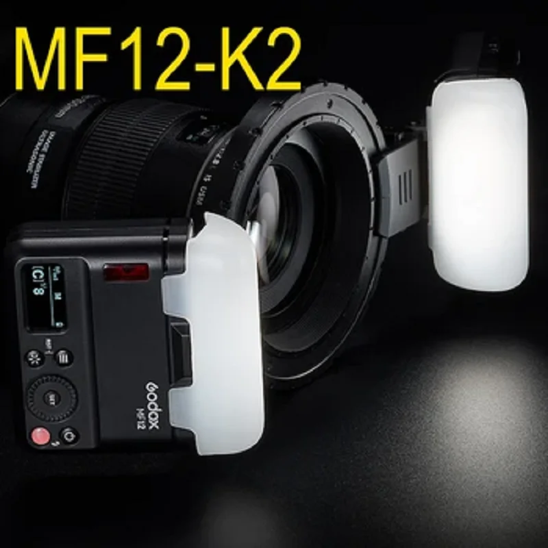 Godox MF-DD 소프트 볼 치과용 디퓨저 Godox MF12 플래시 액세서리용 실리카 젤 확산 돔 키트