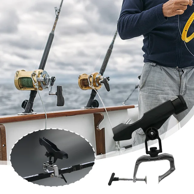 Support Canne A Peche 2Pack Fishing Boat Rods Holder With Large