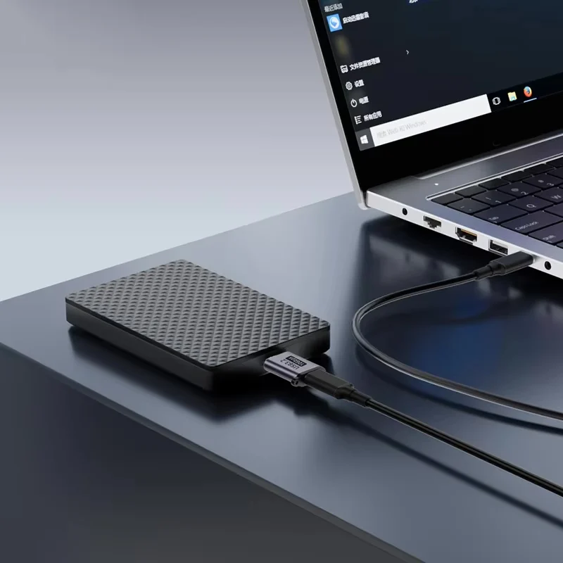 High-Speed USB-C Female to Micro B Male Adapter