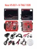 2024 New 2.8 EU Red KESS V5.017 OBD2 Manager Tuning KTAG V7.020 4 LED BDM Frame K-TAG KESS 5.017 Auto ECU Programmer Repair Tool 1