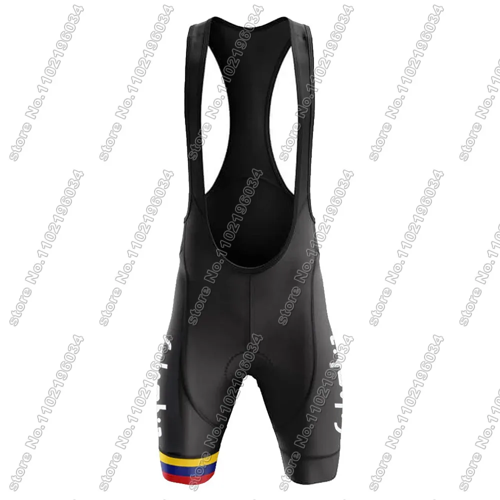 2024 Colombia National Team Cycling Jersey Set Bicycle Clothing Kit Road Bike Shirts Suit Bicycle Bib Shorts MTB Ropa Maillot 5