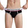 5PCS/LOT Men's Three-Dimensional Pouch Cup Underpants, AC Design Coolflex Briefs Male Underwear Black/Blue/Gray/White M L XL XXL 3