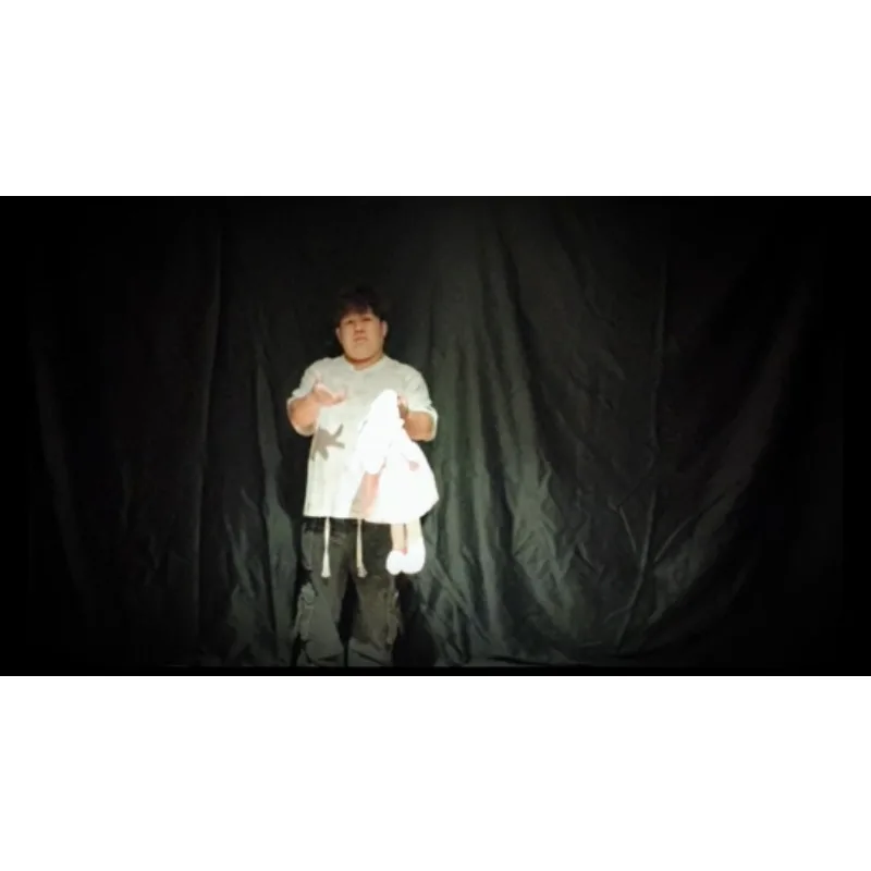 J.C 매직의 나타나는 토끼 봉제인형, 빈 봉투에서 나타나는 장난감, 무대 마술 트릭, 마술사 전문가용 재미있는 마술 게임 소품