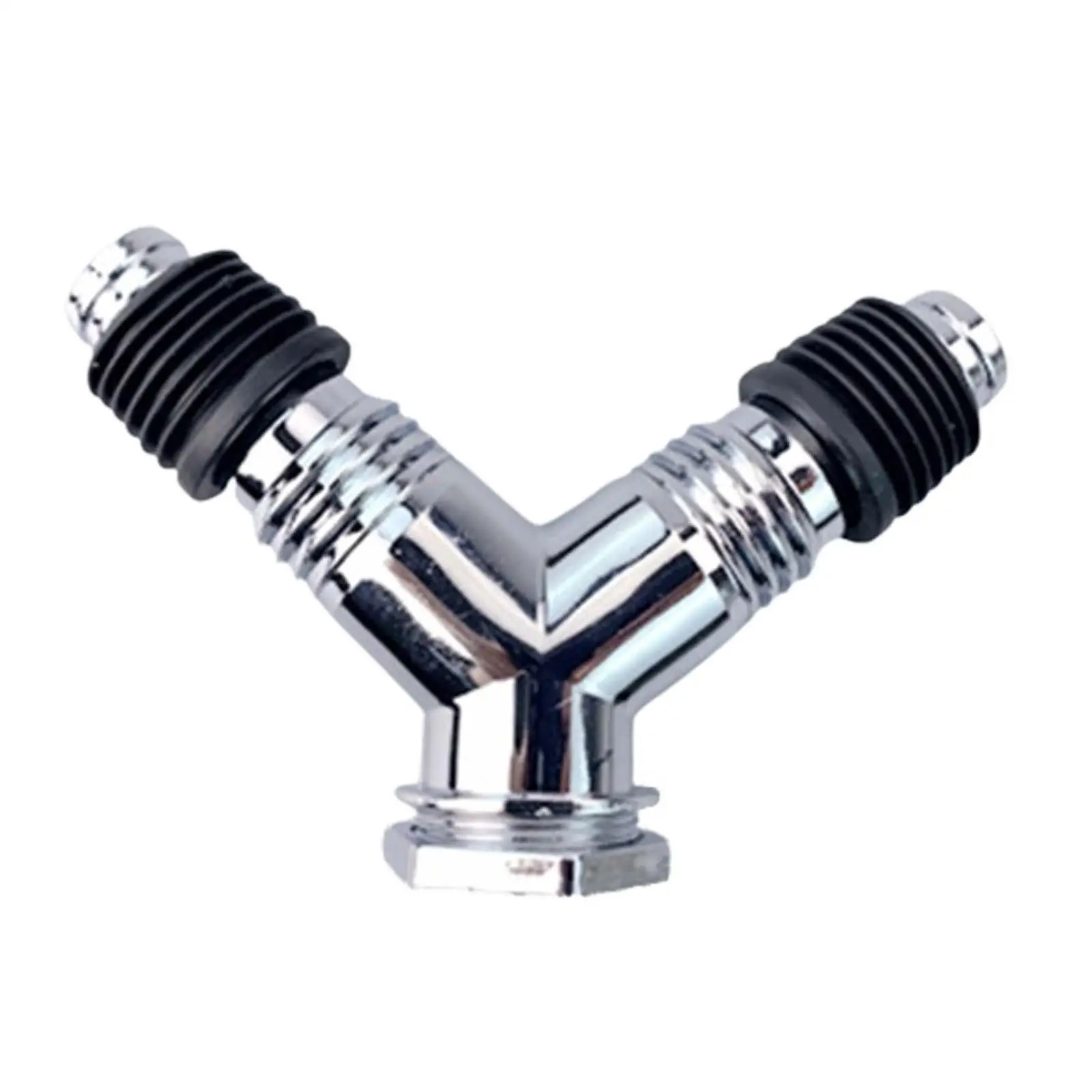 

Y Pipe Connector Sturdy Durable with Sealing Rings Hose Adapter Washing Floor