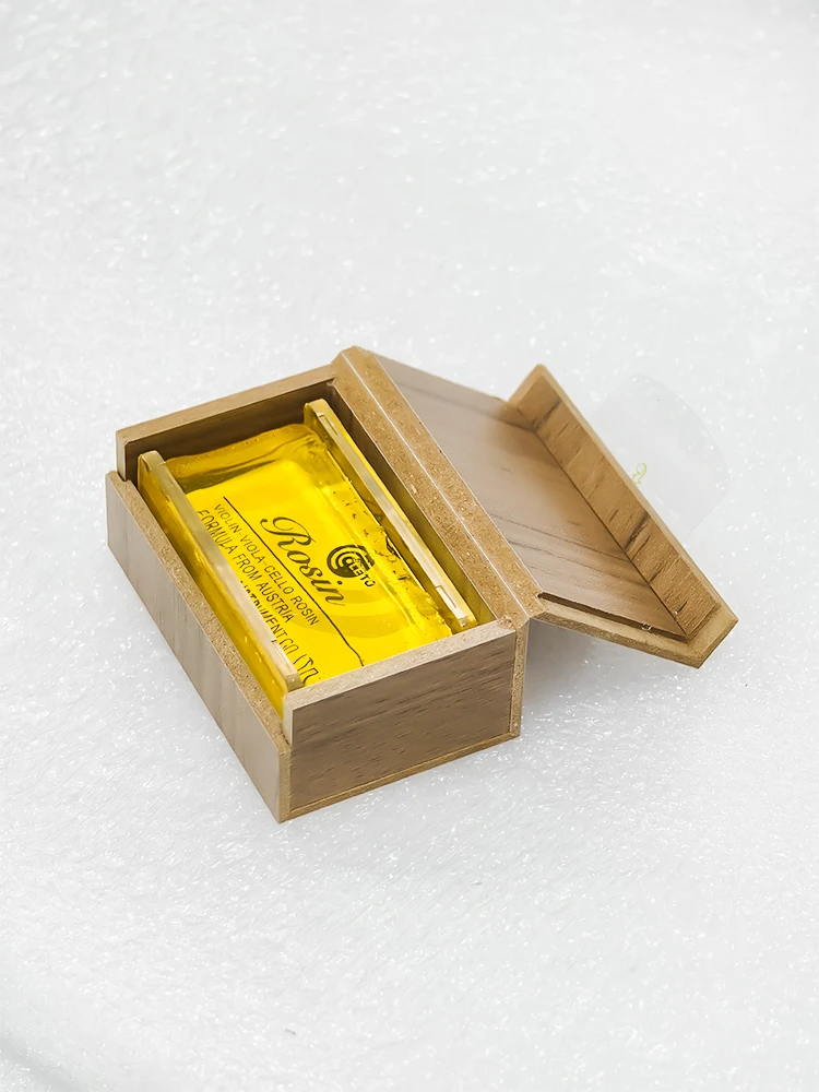 3pcs Leto Rosin 8010 Wooden Case Violin Viola Cello Bowed String Instruments Violin Accessories
