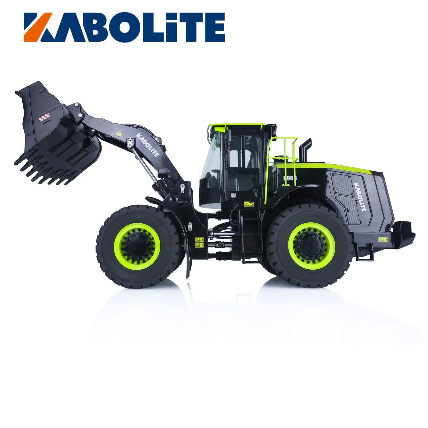 In Stock KABOLITE K966 1/16 Painted Assembled Hydraulic RC Loader HUINA Remote Control Construction Vehicle Toy Model Gift 5
