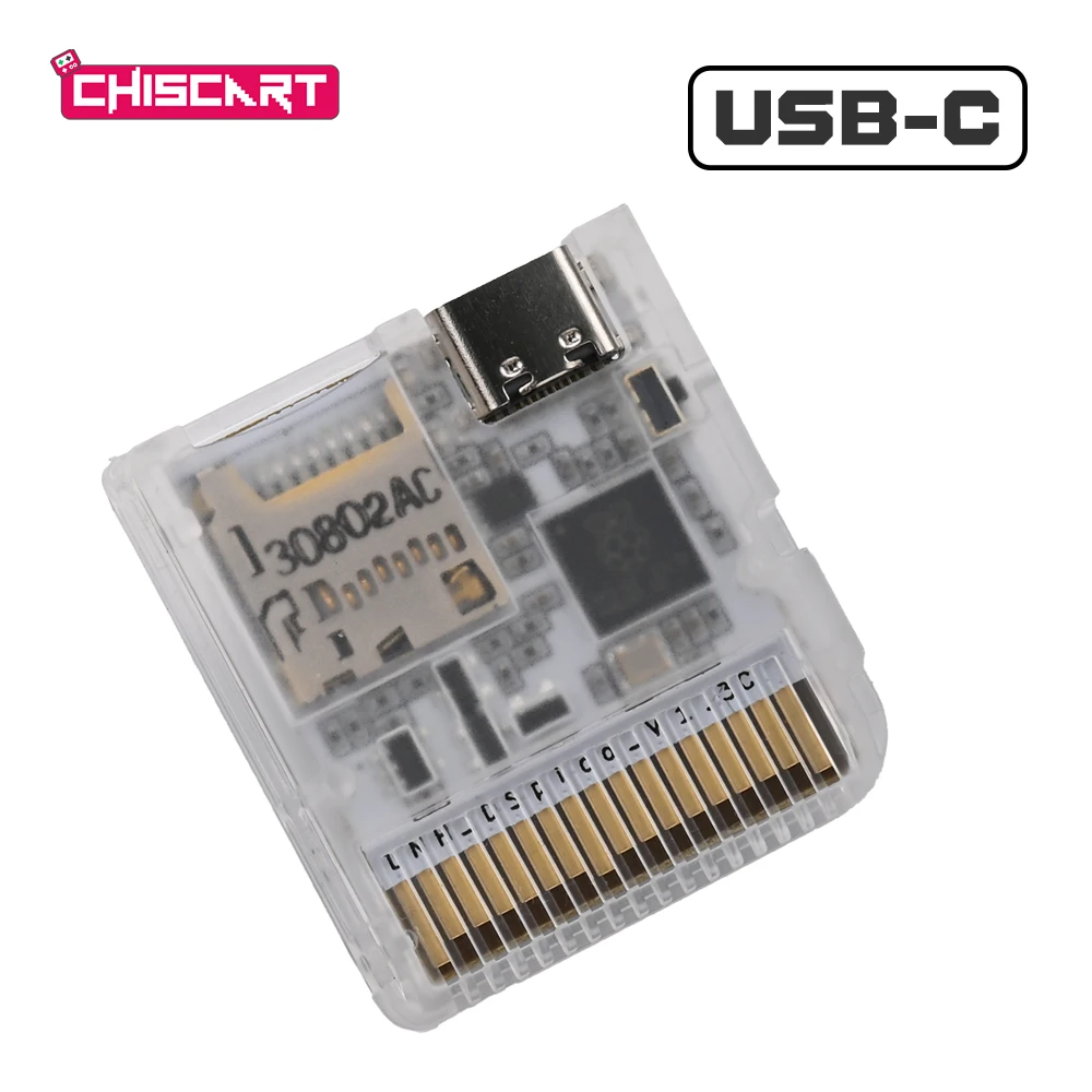DSPICO Game Cartridge Reader USB C Version, for NDS NDSL DSi 3DS Consoles