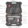 303-Piece Mechanics Tool Set and Socket Set Universal toolbox High quality chrome vanadium steel tools durable 5