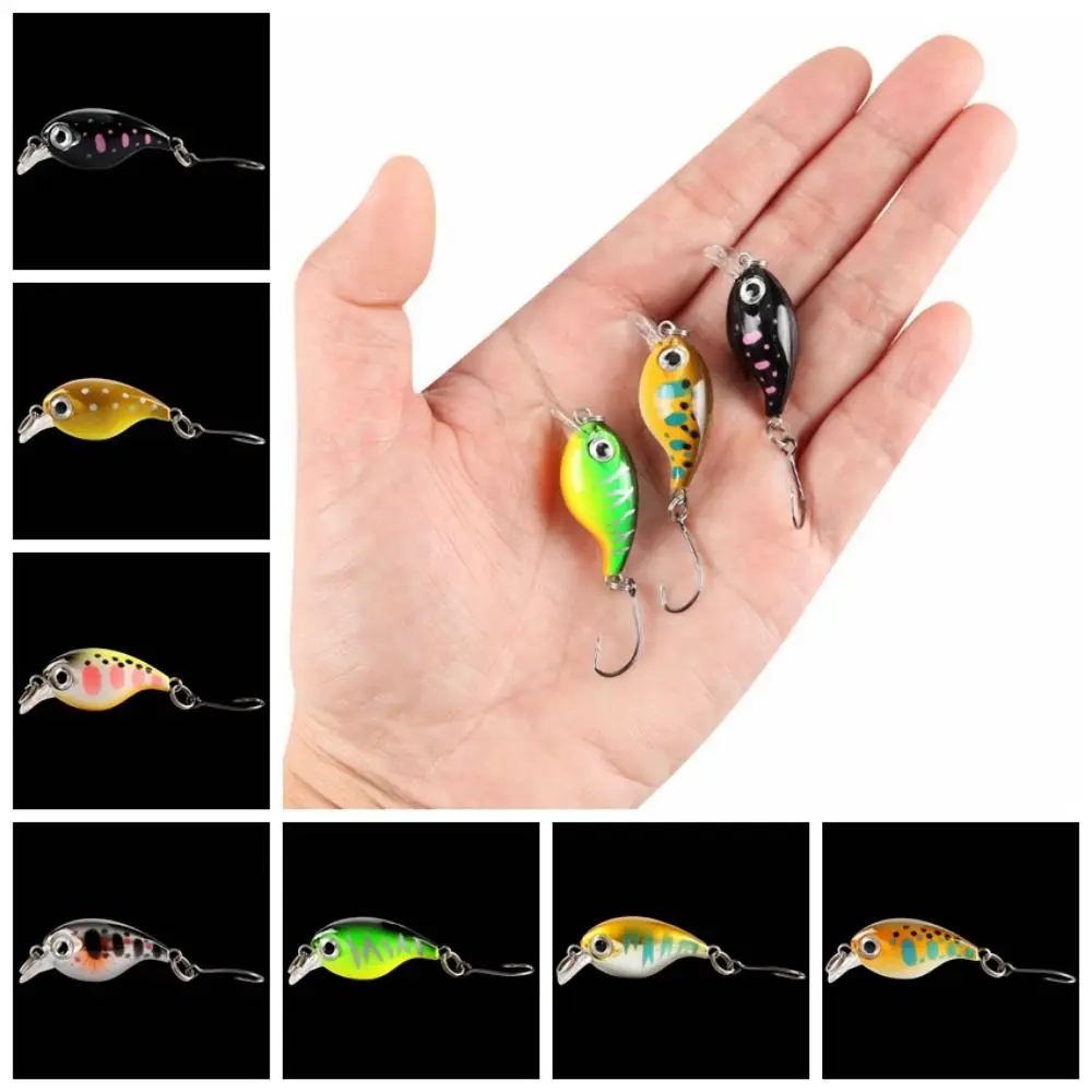 

Mini Minnow Lure Fishing Gear Artificial Sink Fishing Bait 3.6cm/2.1g Long Throw Fishing Lure Mandarin Fish