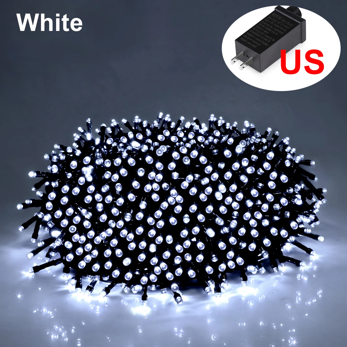 Waterproof LED String Lights – Warm-White/Fantasy Color
