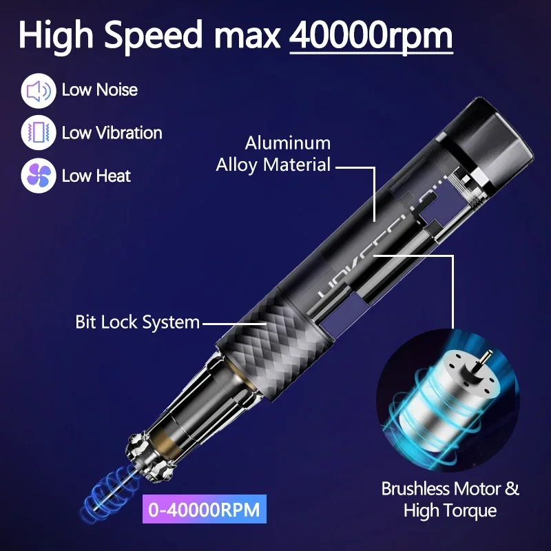 yokefellow yk-401 nail drill machine engrave machine #naildrillmachine  #naildrill #engraving 