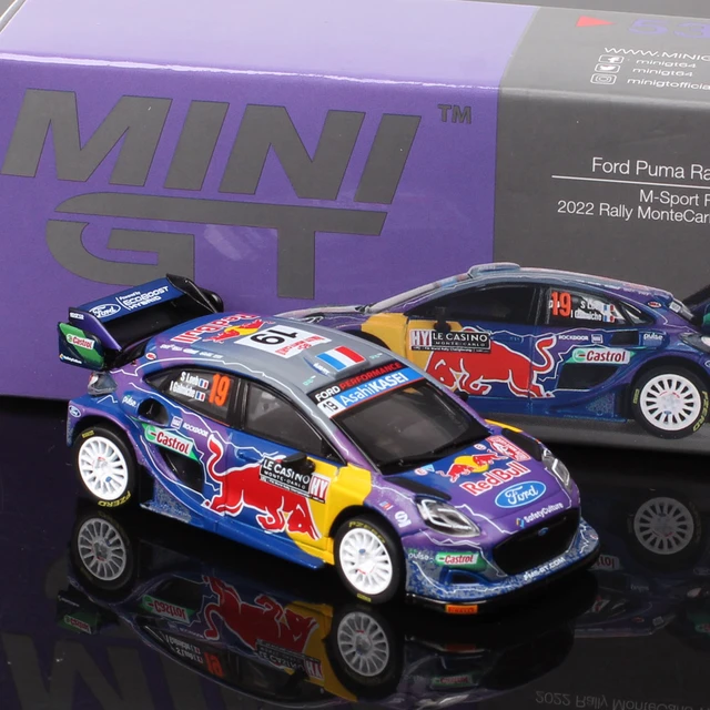 TSM MiniGT 1:64 Scale Rally #19 S Loeb Ford M Sport WRT Montecarlo 2022  Crossover Diecasts & Toy Vehicles Car Model 533 - AliExpress