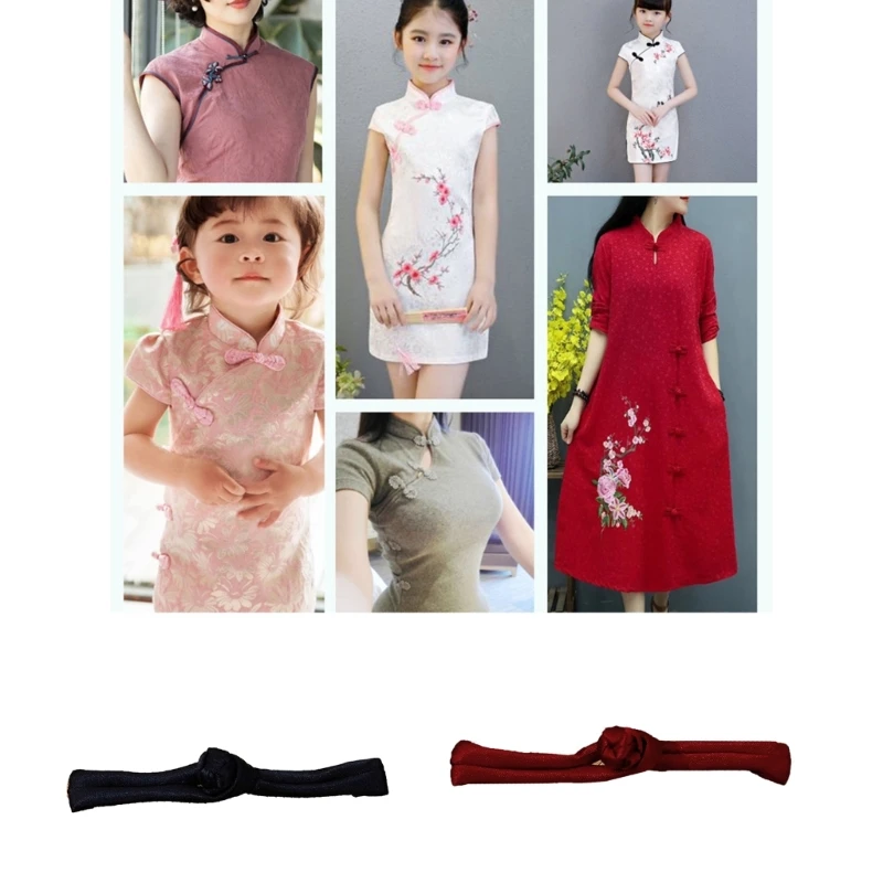 Hand Sewing Fasteners Cheongsam Knot Closure Button Clothing Decor Traditional Chinese Buckle Costume Accessory