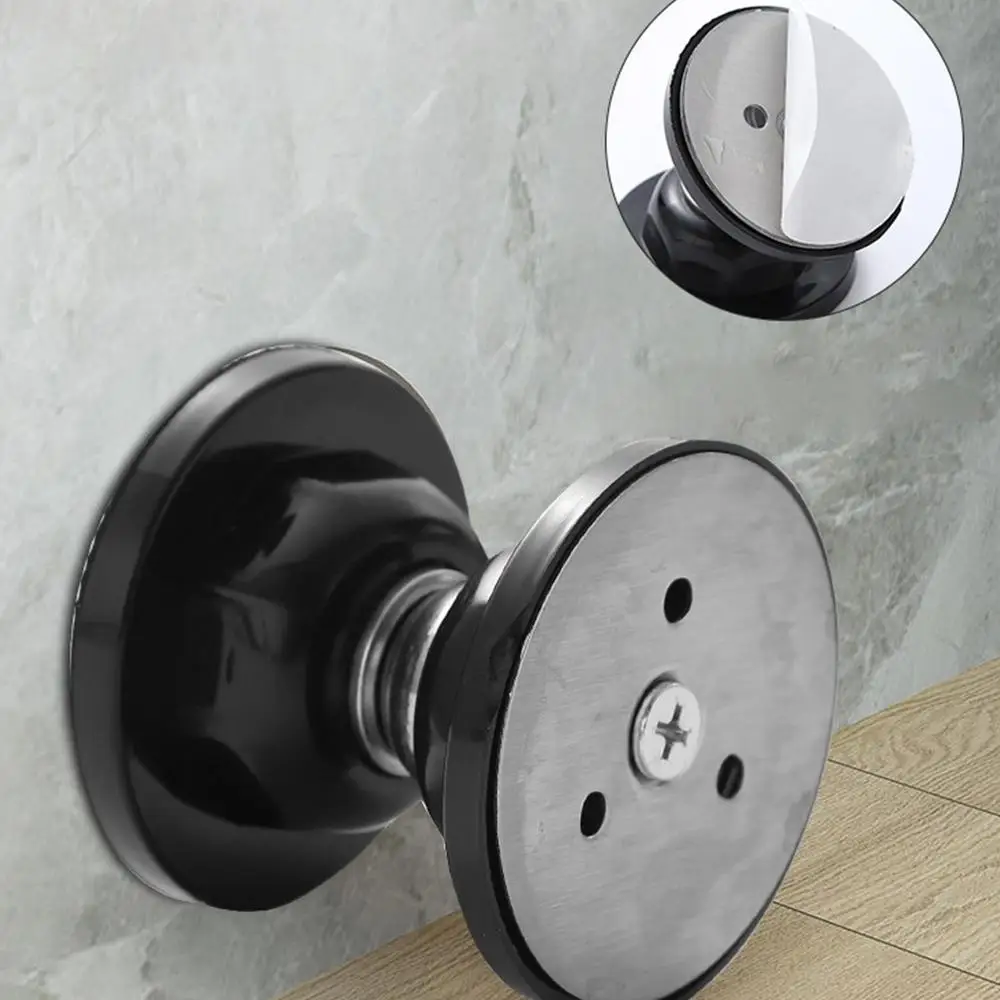 Description Picture 2 of itemMagnetic Door Stopper Ultra Thin Cabinet Magnetic Catch Wall Protector Bumper Wedge Magnetic Door Catch Closer Wall Protector