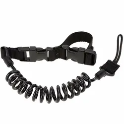 Tactical Anti-Lost Elastic Safety Strap (Black)