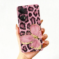 Leopard Butterfly Soft Silicone Phone Case - Stylish and Protective Back Cover for Honor Play 50 Plus (FEN - TYFEN1101)