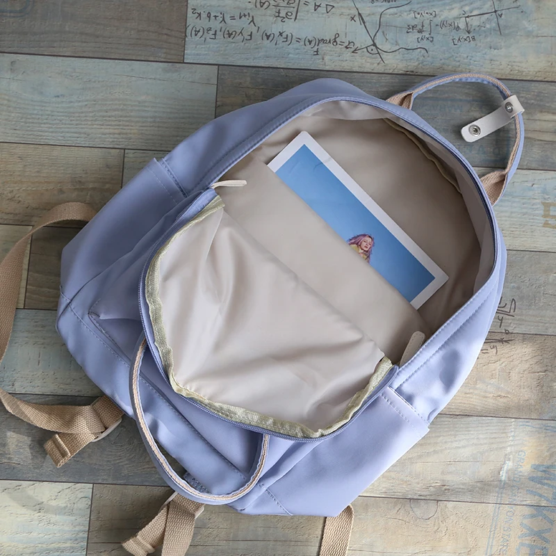 White Girl Women AliExpress Kawaii Student Female Backpack Laptop School - Cute Lady Cool Backpack Travel Book Fashion Waterproof College Bag