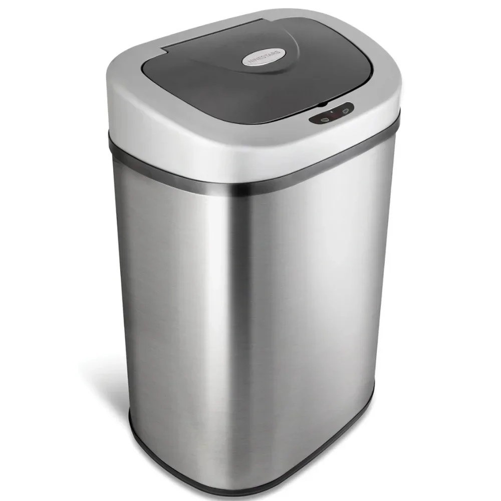 

Litter Bins 21.1 Gallon Trash Can Trash Cans for Bathroom Dump Stainless Steel Kitchen Wastebin Dustbin Bucket Garbage Bin Room