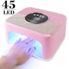 sunL5 260W Professional Nail Dryer 45 eds Nail Dryer UV Lamp for Curing All Gel Nail Polish Motion Sensing Manicure Pedicure ﻿ 2