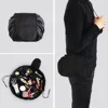 Women Drawstring Cosmetic Bag Organizer Travel Toiletry Storage Shoulder Bag MakeUp Pouch Large Capacity Beauty Case Gold Series 6