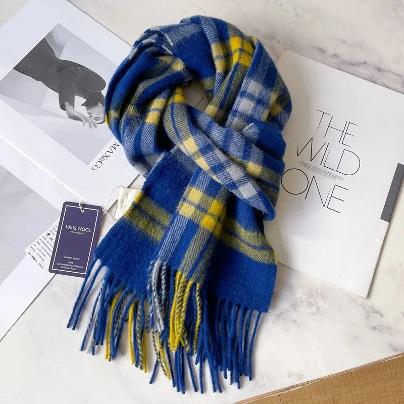 9 blue and yellow plaid-no gift box