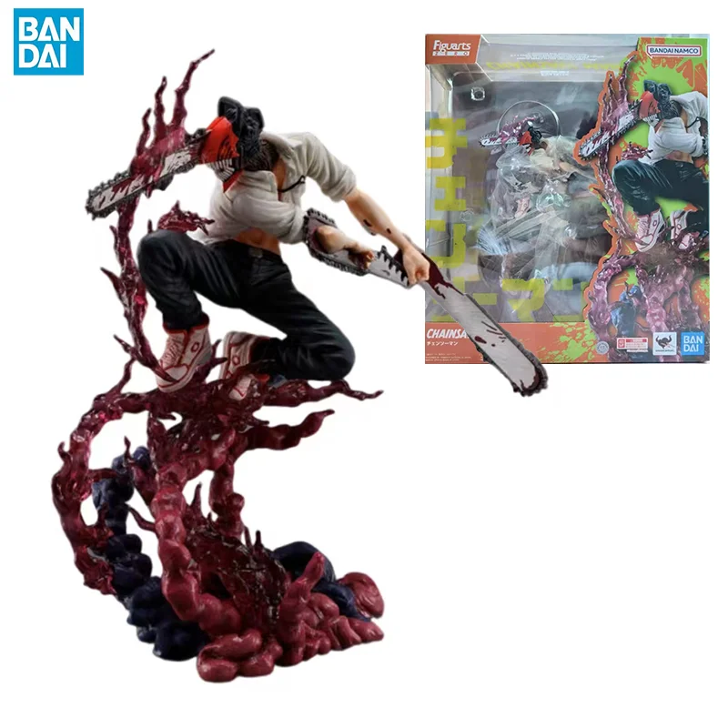 

100% Original BANDAI Figuarts ZERO Chainsaw Man In Stock Anime Action Collection Figures Model Toys