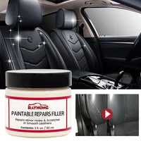 1-10PCS 60ml Leather Filling Paste Leather Filler Repair Car Repair Scratches Cracks Sofa Seat Leather Complementary Refurbishin 2