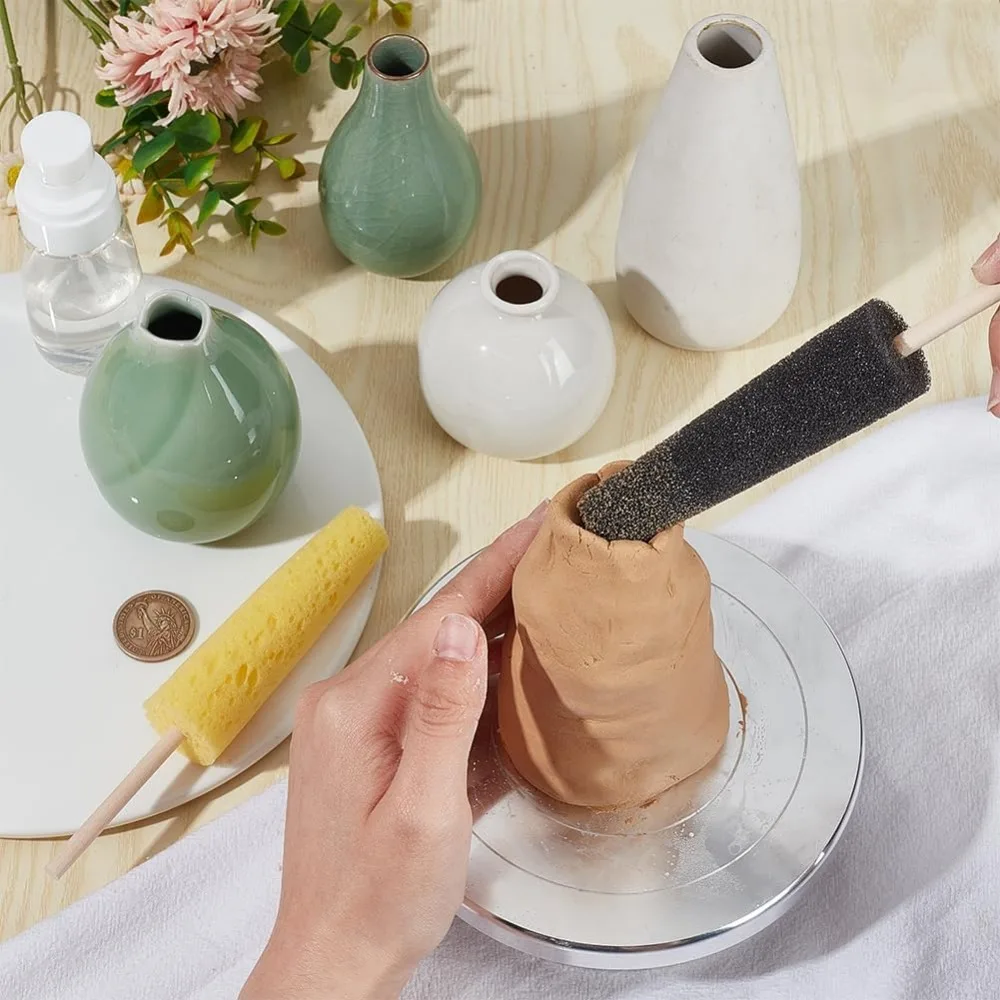Pottery Sponge for Clay Ceramic Throwing Stick Pottery Trimming Tools Clay & Sculpture For Artist pottery sculpting tools,clay sculpting tools,pottery tools,clay craft tool