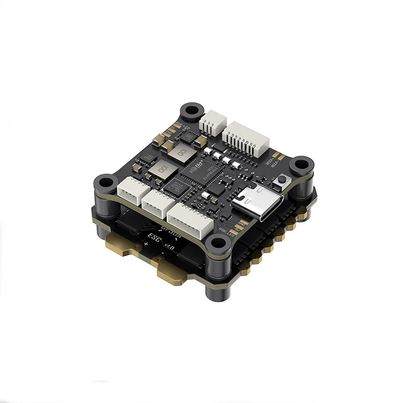 

GEPRC G4-Alpha GF50A FPV Stack G473 Контроллер полета FETTEC S2M Dshot2400 GF50A 4 в 1 ESC для дрона квадрокоптера FPV
