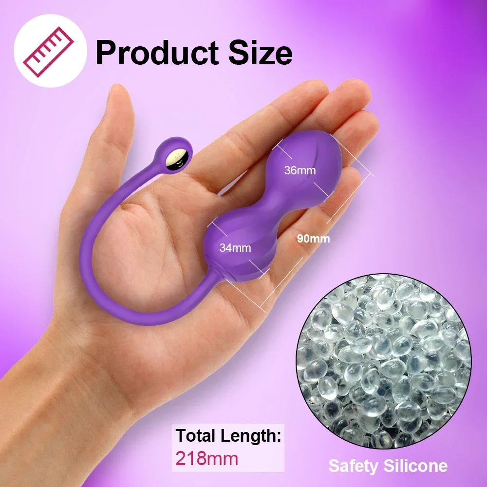 Vibrator Vagina Exercise Kegel Ball Kit Women's Vagina Geisha Ball APP Control Vibration Vibrator Female Sex Toy Adult Products sex toy