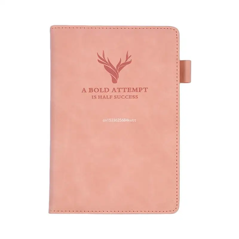 

Leather Journal Business Notepad B5 Planner with Ribbon Gift Notebook Dropship